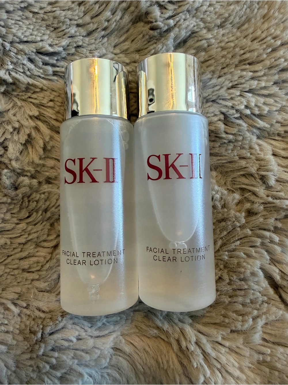 NWOT SK-II Facial Treatment Clear Lotion Toner - set of 2, 1oz each